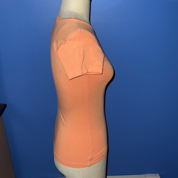 Cute New Frontier T Shirt Size Small  Cantaloupe Color - Picture 2 of 5